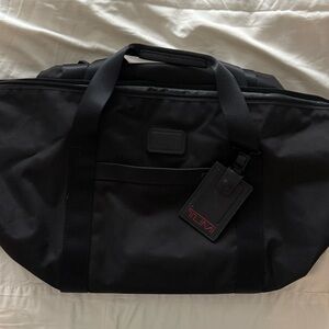 TUMI Black Duffel Bag for Men